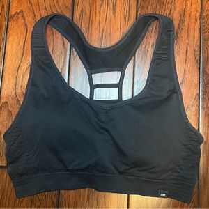 NWOT Marika Black Sports Bra